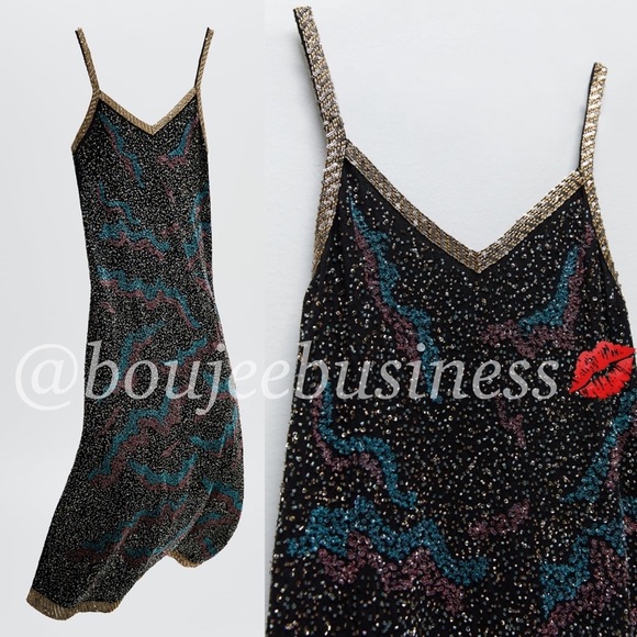 ZARA Limited Edition Sequin Dress - Picture 4 of 5